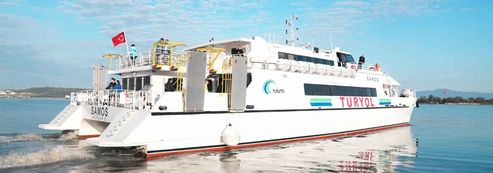 Turyol Çeşme Sakız Adası Katamaran Seferleri